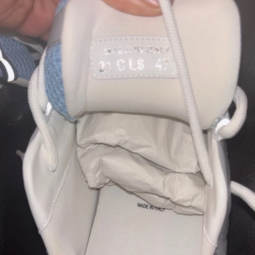 Dior Light Blue and White Sneakers Size  47 ALL OFFERS ACCEPTED US SIZE 14 - Picture 6 of 16